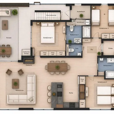 Floatinghouse Ankerplatz ريبنيتس-دامغارتن